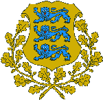 Wappen von Estland